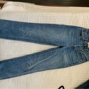 Madewell Stovepipe jeans
